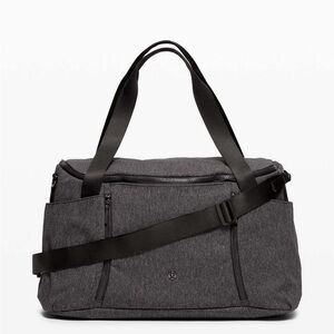 Lululemon Define Duffel Bag - Heathered Black
